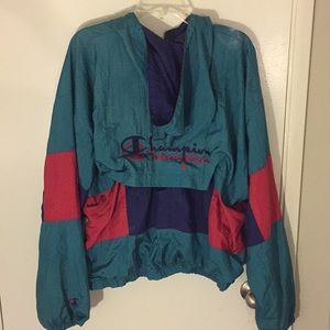 Vintage champion windbreaker